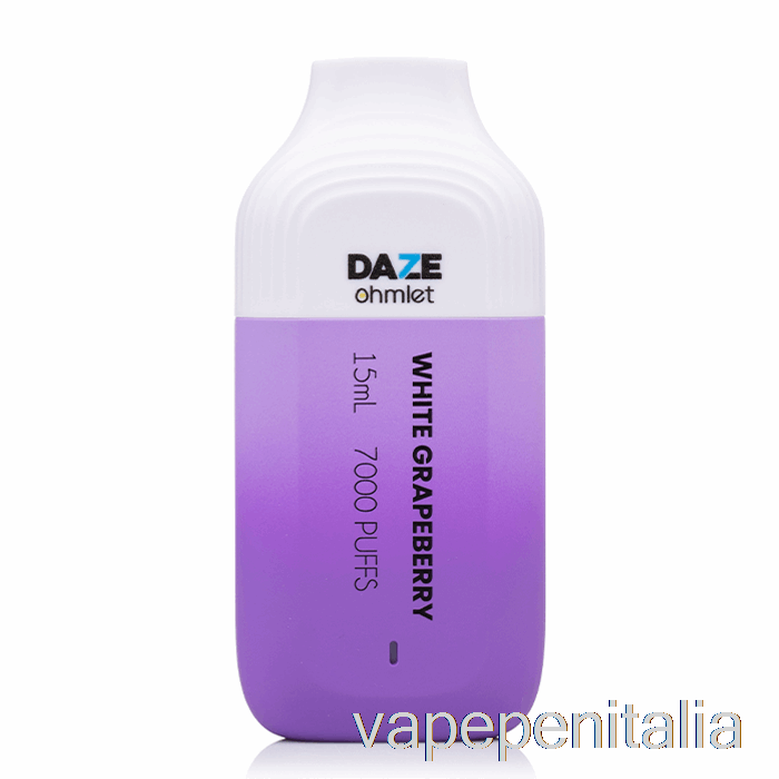 Vape In Italia 7 Daze Ohmlet 7000 Uva Bianca Usa E Getta